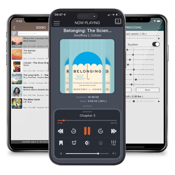 Download fo free audiobook Belonging: The Science of Creating Connection and Bridging... by Geoffrey L Cohen and listen anywhere on your iOS devices in the ListenBook app.