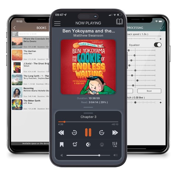 Download fo free audiobook Ben Yokoyama and the Cookie of Endless Waiting by Matthew Swanson and listen anywhere on your iOS devices in the ListenBook app.
