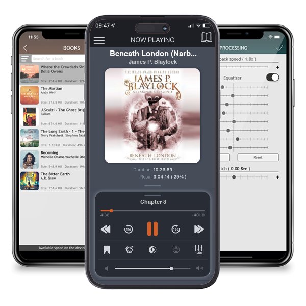 Download fo free audiobook Beneath London (Narbondo, #9) by James P. Blaylock and listen anywhere on your iOS devices in the ListenBook app.