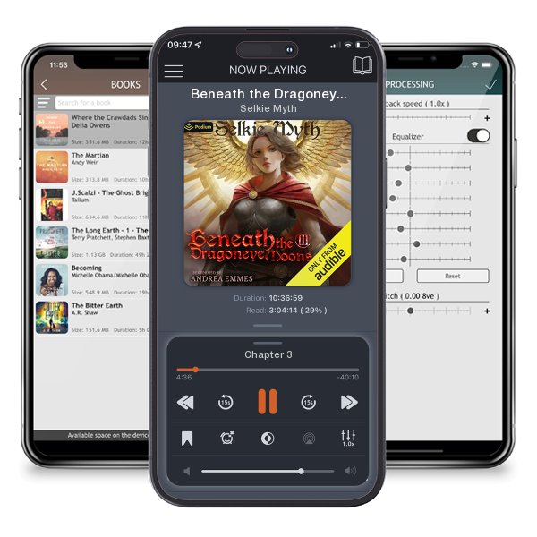 Download fo free audiobook Beneath the Dragoneye Moons 3 by Selkie Myth and listen anywhere on your iOS devices in the ListenBook app.