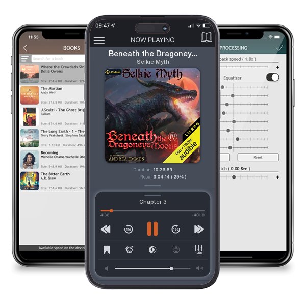 Download fo free audiobook Beneath the Dragoneye Moons 4 by Selkie Myth and listen anywhere on your iOS devices in the ListenBook app.