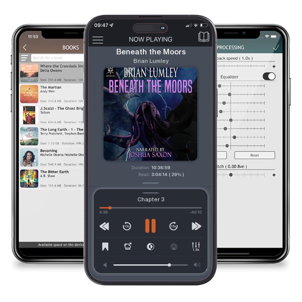 Download fo free audiobook Beneath the Moors by Brian Lumley and listen anywhere on your iOS devices in the ListenBook app.