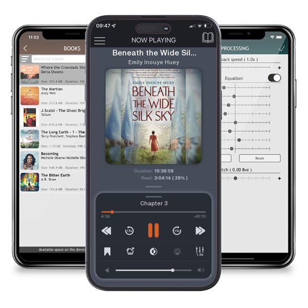 Download fo free audiobook Beneath the Wide Silk Sky by Emily Inouye Huey and listen anywhere on your iOS devices in the ListenBook app.