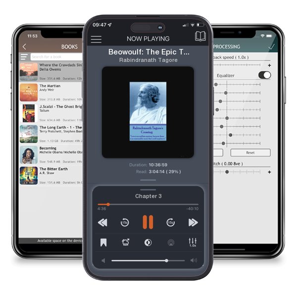 Download fo free audiobook Beowoulf: The Epic Tale Translated By William Morris by Rabindranath Tagore and listen anywhere on your iOS devices in the ListenBook app.