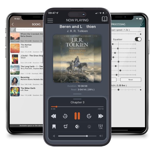 Download fo free audiobook Beren and Lúthien by J. R. R. Tolkien and listen anywhere on your iOS devices in the ListenBook app.