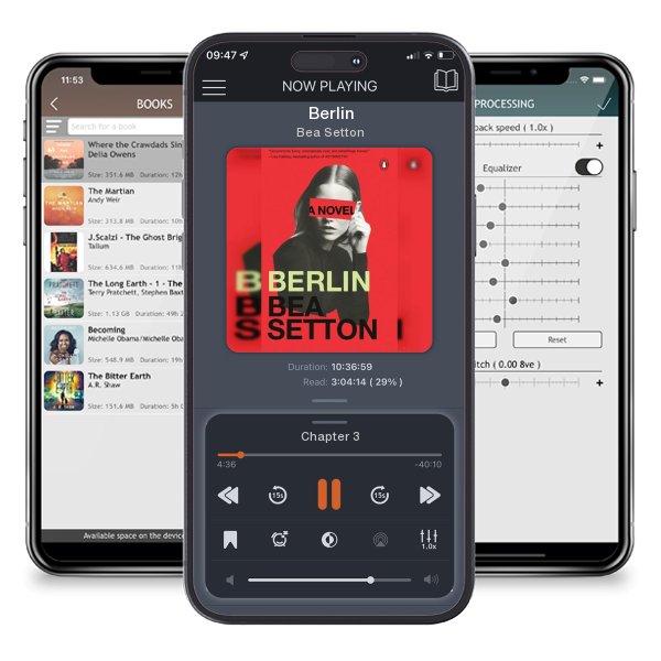 Download fo free audiobook Berlin by Bea Setton and listen anywhere on your iOS devices in the ListenBook app.