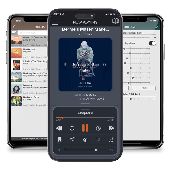 Download fo free audiobook Bernie's Mitten Maker by Jen Ellis and listen anywhere on your iOS devices in the ListenBook app.