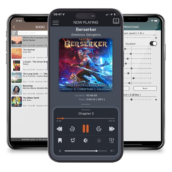 Download fo free audiobook Berserker by Dimitrios Gkirgkiris and listen anywhere on your iOS devices in the ListenBook app.