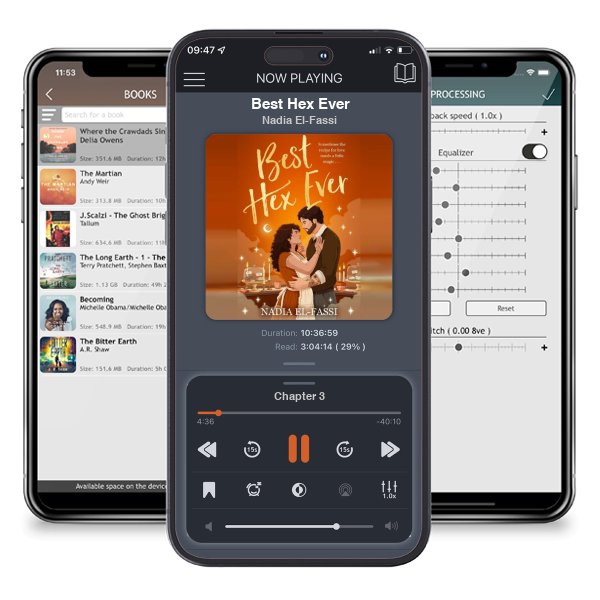 Download fo free audiobook Best Hex Ever by Nadia El-Fassi and listen anywhere on your iOS devices in the ListenBook app.