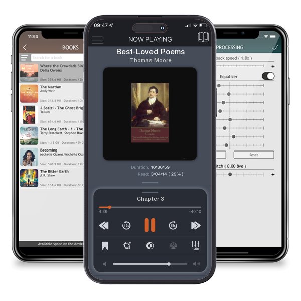 Download fo free audiobook Best-Loved Poems by Thomas Moore and listen anywhere on your iOS devices in the ListenBook app.
