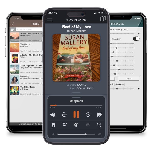 Download fo free audiobook Best of My Love by Susan Mallery and listen anywhere on your iOS devices in the ListenBook app.