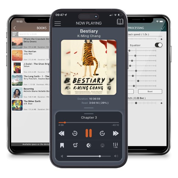 Download fo free audiobook Bestiary by K-Ming Chang and listen anywhere on your iOS devices in the ListenBook app.