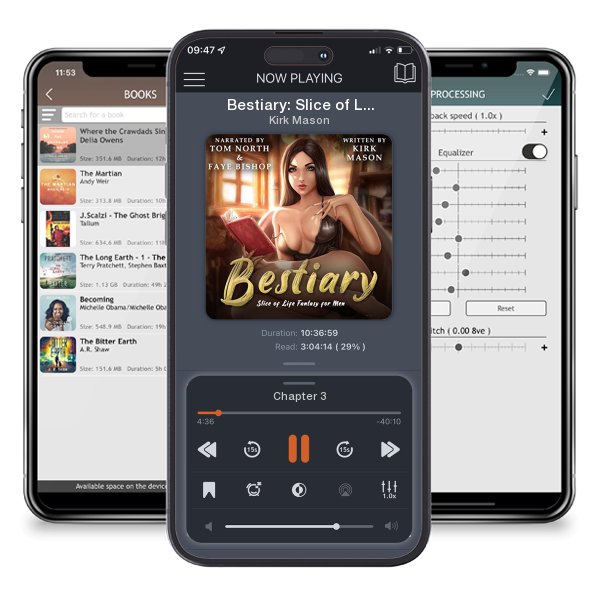 Download fo free audiobook Bestiary: Slice of Life Fantasy for Men by Kirk Mason and listen anywhere on your iOS devices in the ListenBook app.