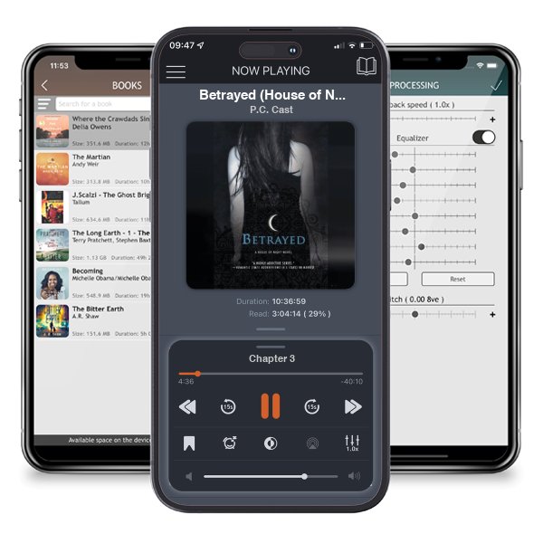 Download fo free audiobook Betrayed (House of Night, #2) by P.C. Cast and listen anywhere on your iOS devices in the ListenBook app.