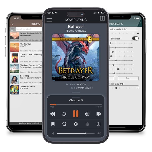 Download fo free audiobook Betrayer by Nicole Conway and listen anywhere on your iOS devices in the ListenBook app.