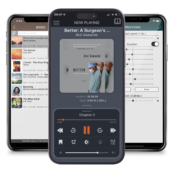 Download fo free audiobook Better: A Surgeon's Notes on Performance by Atul Gawande and listen anywhere on your iOS devices in the ListenBook app.