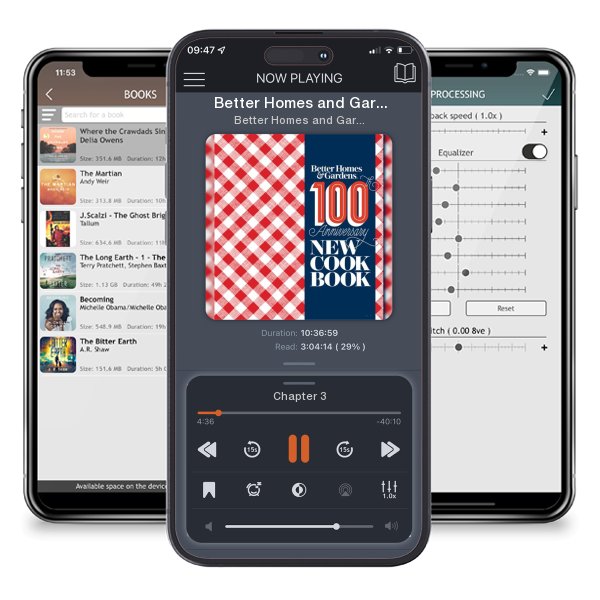 Download fo free audiobook Better Homes and Gardens New Cook Book by Better Homes and Gardens and listen anywhere on your iOS devices in the ListenBook app.