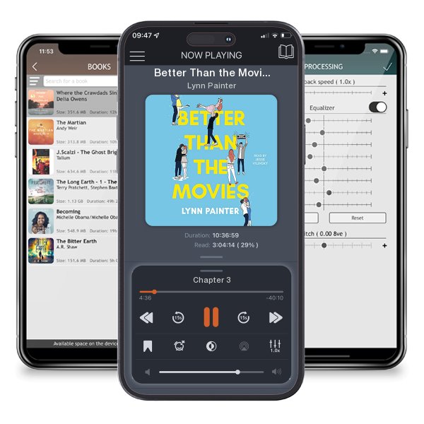 Download fo free audiobook Better Than the Movies by Lynn Painter and listen anywhere on your iOS devices in the ListenBook app.