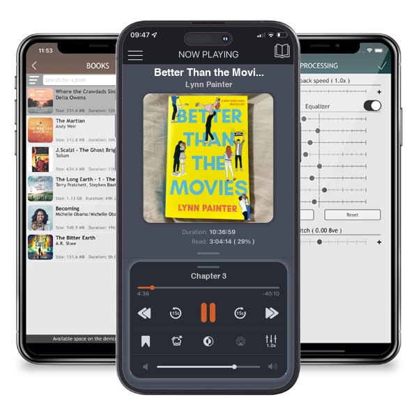 Download fo free audiobook Better Than the Movies by Lynn Painter and listen anywhere on your iOS devices in the ListenBook app.