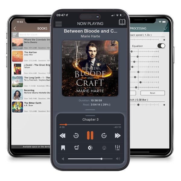 Download fo free audiobook Between Bloode and Craft by Marie Harte and listen anywhere on your iOS devices in the ListenBook app.