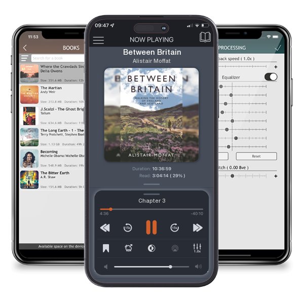 Download fo free audiobook Between Britain by Alistair Moffat and listen anywhere on your iOS devices in the ListenBook app.