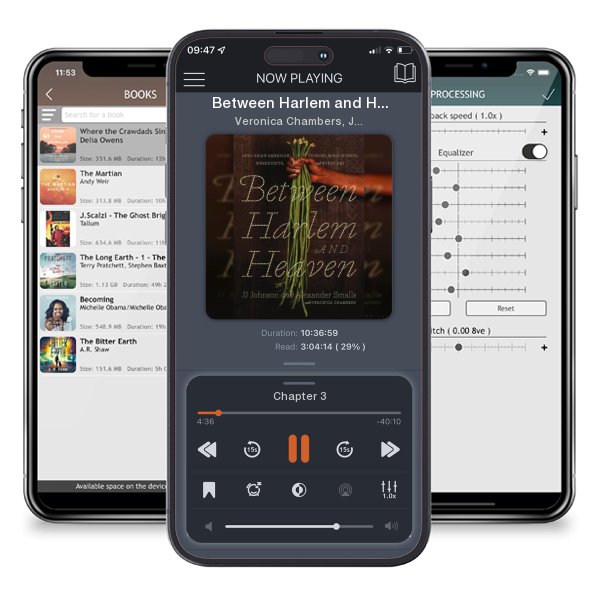 Download fo free audiobook Between Harlem and Heaven: Afro-Asian-American Cooking for... by Veronica Chambers, Jj Johnson, et al. and listen anywhere on your iOS devices in the ListenBook app.