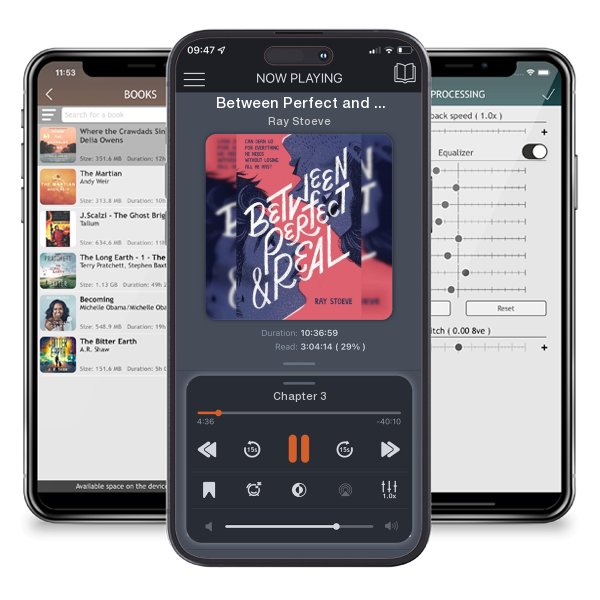 Download fo free audiobook Between Perfect and Real by Ray Stoeve and listen anywhere on your iOS devices in the ListenBook app.