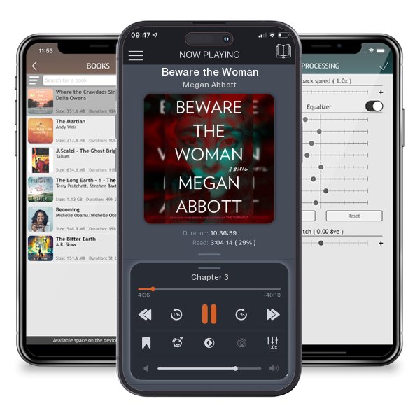 Download fo free audiobook Beware the Woman by Megan Abbott and listen anywhere on your iOS devices in the ListenBook app.