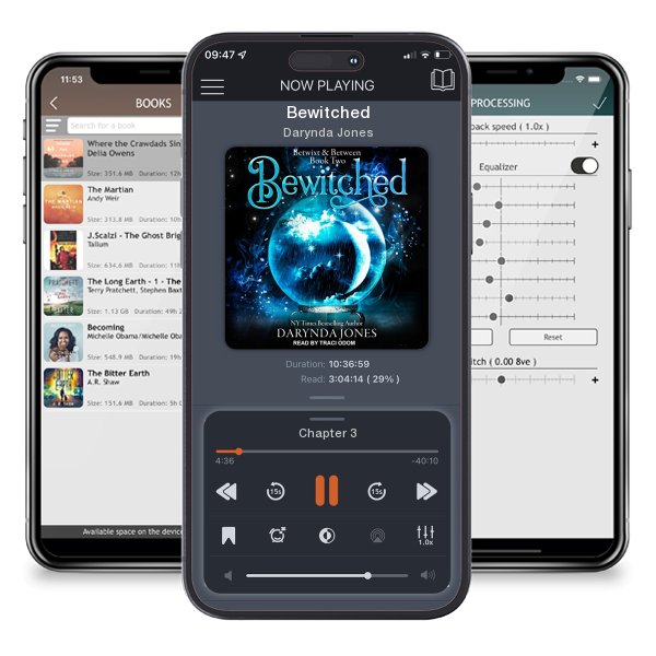 Download fo free audiobook Bewitched by Darynda Jones and listen anywhere on your iOS devices in the ListenBook app.