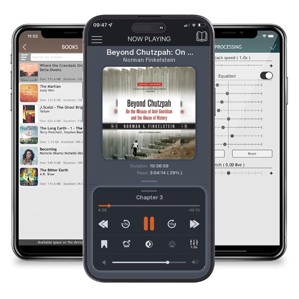 Download fo free audiobook Beyond Chutzpah: On the Misuse of Anti-Semitism and the Abuse... by Norman Finkelstein and listen anywhere on your iOS devices in the ListenBook app.
