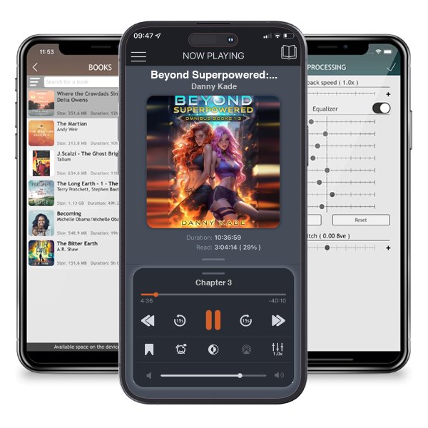 Download fo free audiobook Beyond Superpowered: Omnibus Books 1-3 by Danny Kade and listen anywhere on your iOS devices in the ListenBook app.