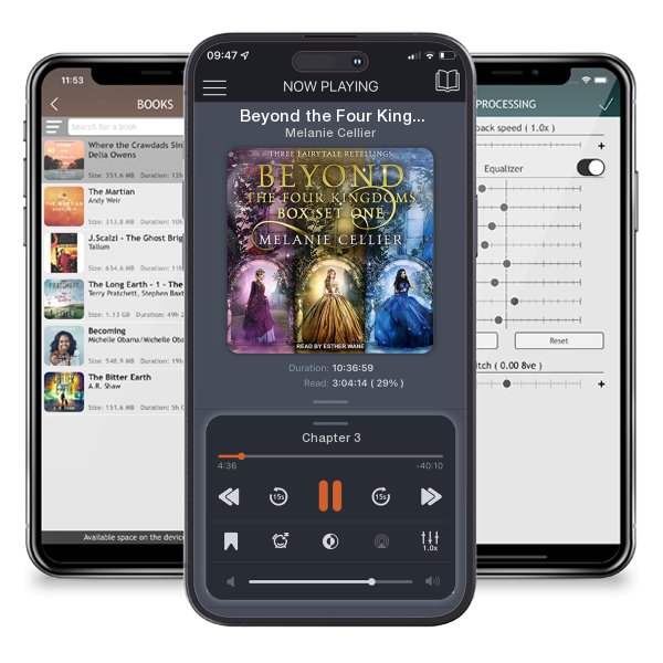 Download fo free audiobook Beyond the Four Kingdoms Box Set 1 by Melanie Cellier and listen anywhere on your iOS devices in the ListenBook app.