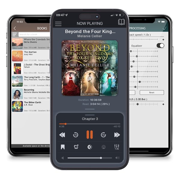 Download fo free audiobook Beyond the Four Kingdoms Box Set 2 by Melanie Cellier and listen anywhere on your iOS devices in the ListenBook app.
