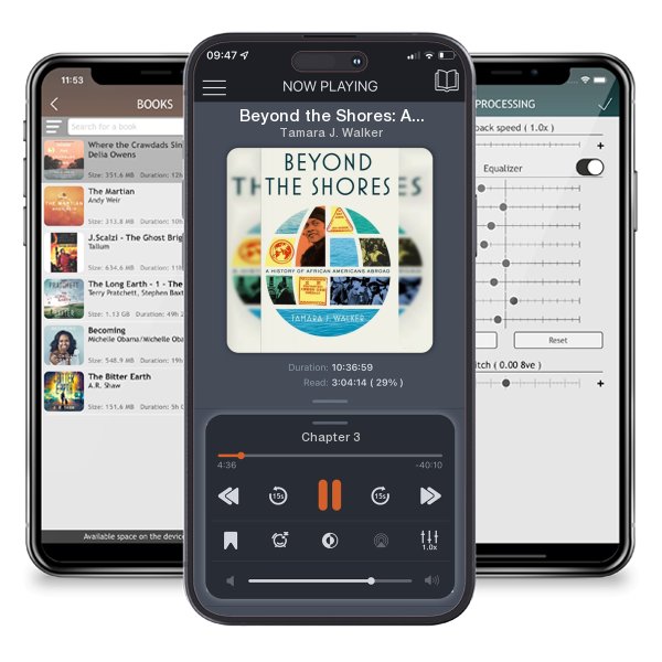Download fo free audiobook Beyond the Shores: A History of African Americans Abroad by Tamara J. Walker and listen anywhere on your iOS devices in the ListenBook app.