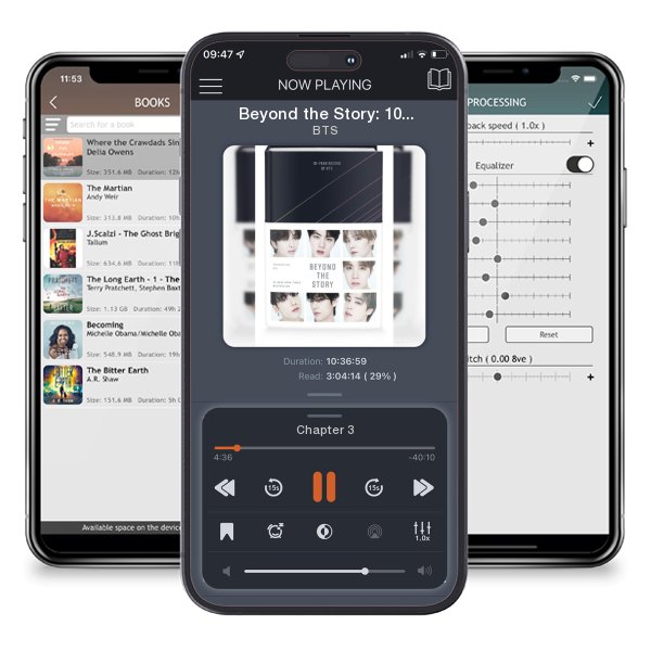 Download fo free audiobook Beyond the Story: 10-Year Record of BTS by BTS and listen anywhere on your iOS devices in the ListenBook app.