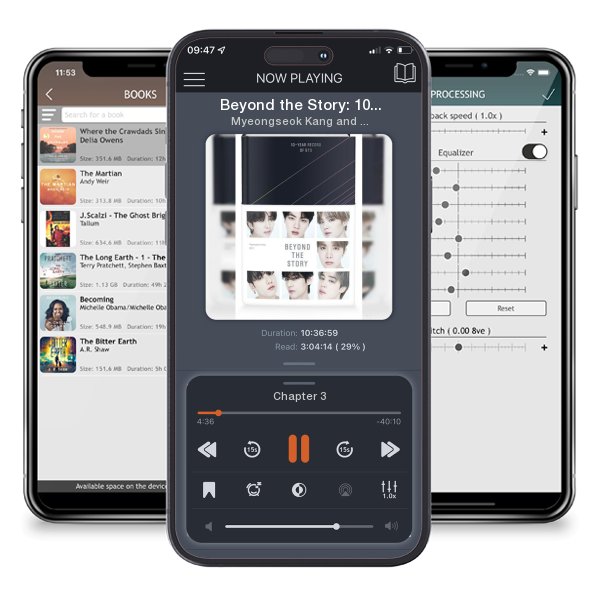 Download fo free audiobook Beyond the Story: 10-Year Record of Bts by Myeongseok Kang and Bts and listen anywhere on your iOS devices in the ListenBook app.