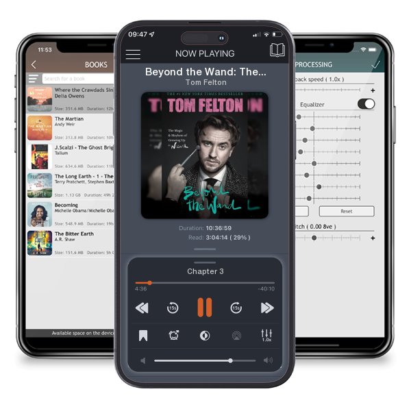 Download fo free audiobook Beyond the Wand: The Magic and Mayhem of Growing Up a Wizard by Tom Felton and listen anywhere on your iOS devices in the ListenBook app.