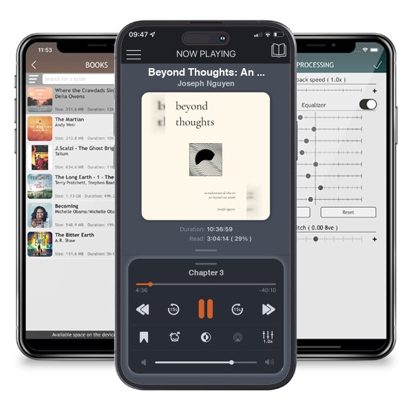 Download fo free audiobook Beyond Thoughts: An Exploration Of Who We Are Beyond Our Minds by Joseph Nguyen and listen anywhere on your iOS devices in the ListenBook app.