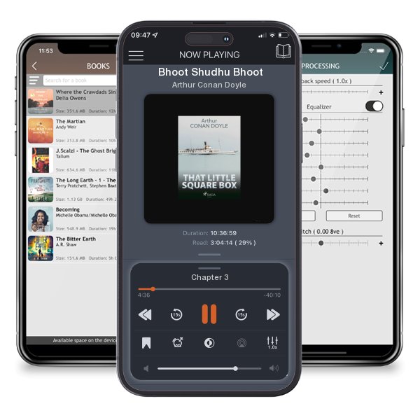 Download fo free audiobook Bhoot Shudhu Bhoot by Arthur Conan Doyle and listen anywhere on your iOS devices in the ListenBook app.