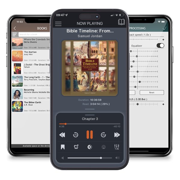 Download fo free audiobook Bible Timeline: From Creation to the Death of John 100 AD by Samuel Jordan and listen anywhere on your iOS devices in the ListenBook app.