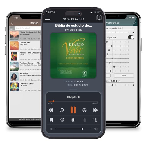 Descargar audiolibro gratis Biblia de estudio del diario vivir NTV, letra grande (Tapa dura, Letra Roja) by Tyndale Bible y escuchar en cualquier lugar en sus dispositivos iOS en la aplicación ListenBook.