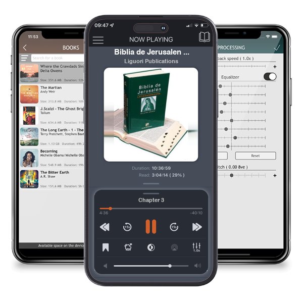 Descargar audiolibro gratis Biblia de Jerusalen Latinoamericana en Letra Grande by Liguori Publications y escuchar en cualquier lugar en sus dispositivos iOS en la aplicación ListenBook.