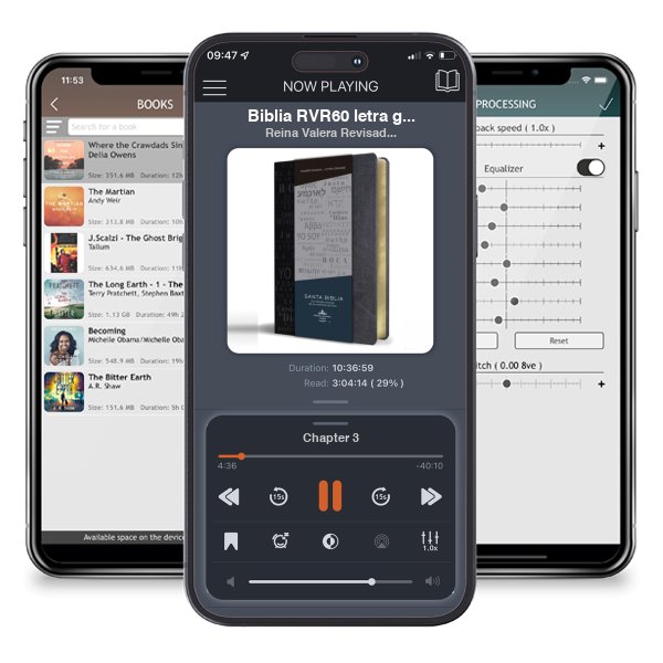 Descargar audiolibro gratis Biblia RVR60 letra grande tamaño manual, simil piel negro con nombres de Dios / Spanish Bible RVR60 Handy Size Large Print Leathersoft Black with Names of God by Reina Valera Revisada 1960 y escuchar en cualquier lugar en sus dispositivos iOS en la aplicación ListenBook.