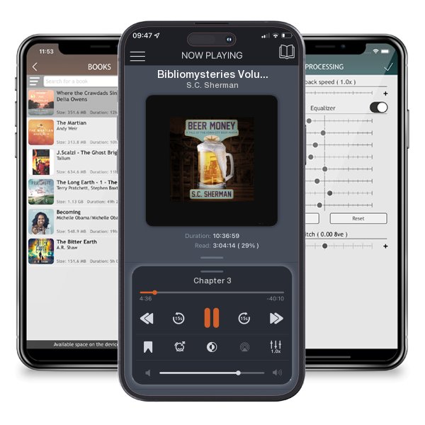 Download fo free audiobook Bibliomysteries Volume 2 by S.C. Sherman and listen anywhere on your iOS devices in the ListenBook app.
