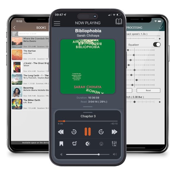 Download fo free audiobook Bibliophobia by Sarah Chihaya and listen anywhere on your iOS devices in the ListenBook app.