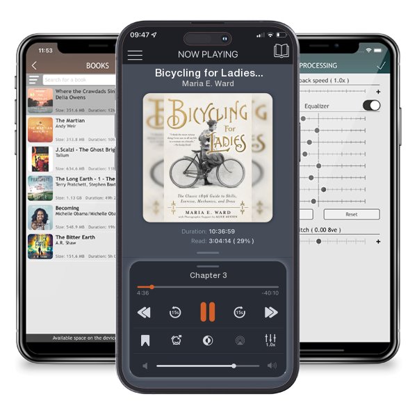 Download fo free audiobook Bicycling for Ladies: The Classic 1896 Guide to Skills, Exercise, Mechanics, and Dress by Maria E. Ward and listen anywhere on your iOS devices in the ListenBook app.