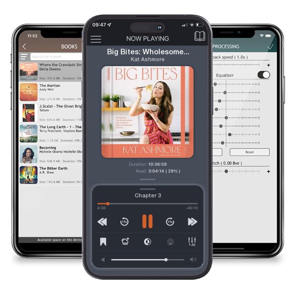 Download fo free audiobook Big Bites: Wholesome, Comforting Recipes That Are Big on... by Kat Ashmore and listen anywhere on your iOS devices in the ListenBook app.