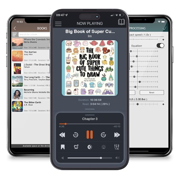 Download fo free audiobook Big Book of Super Cute Things To Draw by Im and listen anywhere on your iOS devices in the ListenBook app.