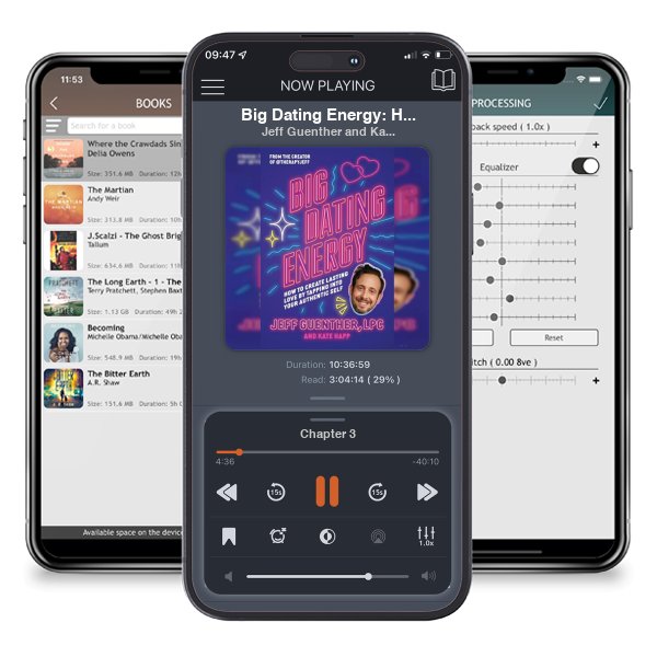 Download fo free audiobook Big Dating Energy: How to Create Lasting Love by Tapping Into... by Jeff Guenther and Kate Happ and listen anywhere on your iOS devices in the ListenBook app.