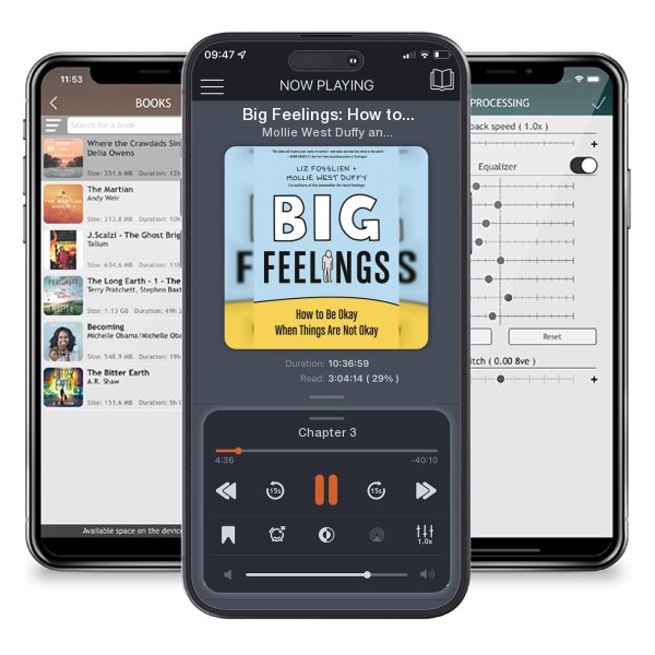 Download fo free audiobook Big Feelings: How to Be Okay When Things Are Not Okay by Mollie West Duffy and Liz Fosslien and listen anywhere on your iOS devices in the ListenBook app.